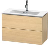 Duravit Meuble sous-lavabo suspendu L-Cube LC625707171 2 tiroirs 820x550x391mm chêne méditerranéen