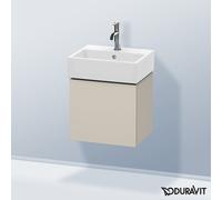 Duravit Vasque L-Cube LC6245R9191 suspendue 43,4x34,1x40 cm porte à droite taupe mat