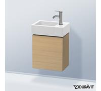 Duravit Vasque L-Cube LC6293L7171 36,4x24,1x40 cm, suspendue, porte à gauche, chêne méditerranéen