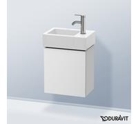 L-Cube Duravit vasque LC6293R1818 36,4x24,1x40cm, suspendu, porte à droite, blanc mat