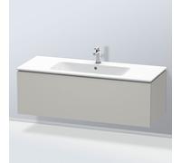 Duravit – Vasque L-Cube LC614300707 – 122 x 48 cm – Gris béton mat – Suspendue