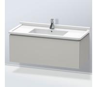 L-Cube Duravit vasque LC616600707 102 x 46,9 cm, gris béton mat, 2000 , suspendu