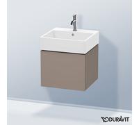 L-Cube Duravit vasque LC617404343 48,4 x 45,9 cm, basalte mat, 2000 , suspendu
