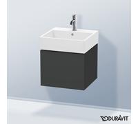 L-Cube Duravit vasque LC617404949 48,4 x 45,9 cm, graphite mat, 2000 , suspendu