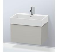 L-Cube Duravit vasque LC617600707 68,4 x 45,9 cm, gris béton mat, 2000 , suspendu