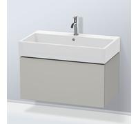 L-Cube Duravit vasque LC617700707 78,4x 45,9 cm, gris béton mat, 2000 , suspendu