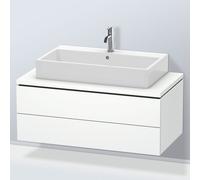 Duravit L-Cube Meuble sous-vasque, 2 tiroirs, LC581908484,