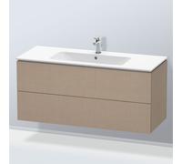 Duravit L-Cube armoire 122x48.1x55 cm sous-lavabo suspendu blanc LC624307575