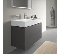 Duravit L-Cube Meuble sous-vasque, 2 tiroirs, LC627804949,