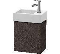 L-Cube Duravit vasque LC6293R7272 36,4x24,1x40cm, suspendu, porte à droite, chêne foncé brossé