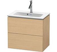 Duravit L-Cube meuble sous-vasque LC625603030 62 x 39, 2000 cm, Eiche natur , 2 tiroirs, suspendu