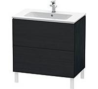 Duravit L-Cube meuble sous-vasque LC662601616 82 x 48, 2000 cm, match0, 2 Eiche schwarz
