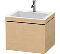 L-Cube Duravit vasque LC6916O3030 60 x48 cm, 2000 , chêne naturel, coulissant 2000