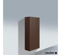 Duravit L-Cube armoires mi-hautes, 1 porte charnière à droite, 400x243x1320mm, LC1168R6969, Couleur: Noyer brossé Placage bois véritable