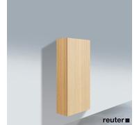 Duravit L-Cube demi-hauteur de caisson 400mm, profondeur 243mm, 1 porte, charnières à droite, LC1168R7171, Couleur: Placage chêne méditerranéen en bois véritable