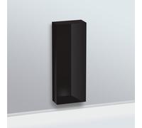 Duravit L-Cube armoires mi-hautes, 1 porte charnière à droite, 500x243x1320mm, LC1169R4040, Couleur: Laque noire brillante