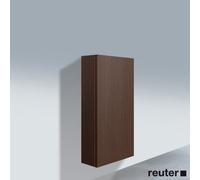 Duravit L-Cube armoire mi-haute, largeur 500mm, profondeur 243mm, 1 porte, charnière à droite, LC1169R6969, Couleur: Noyer brossé Placage bois véritable