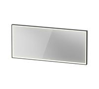 Duravit L-Cube Miroirs avec éclairage, angulaires, 1600x700x67mm, graphite aluminium mat, LC7385049490100, Exécution: avec miroir chauffant