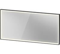 Duravit L-Cube Miroirs avec éclairage, angulaires, 1400x700x67mm, graphite aluminium mat, LC7384049490100, Exécution: avec miroir chauffant