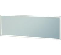 Duravit L-Cube Miroirs avec éclairage, angulaires, 2000x700x67mm, blanc aluminium mat, LC7387018180000, Exécution: sans rÃ©troviseur chauffant