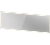 Duravit L-Cube Miroirs avec éclairage, angulaires, 2000x700x67mm, blanc aluminium mat, LC7387018180100, Exécution: avec miroir chauffant