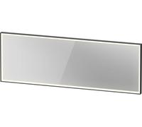 Duravit L-Cube Miroirs avec éclairage, angulaires, 2000x700x67mm, graphite aluminium mat, LC7387049490100, Exécution: avec miroir chauffant
