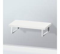 Duravit L-Cube Plan de toilette avec 1 découpe pour vasque, LC100C01818#92#Ausschnitt235380,
