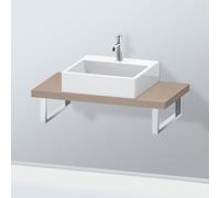 Duravit L-Cube console LC100C07575 épaisseur 4,5 cm, lin, pour Vasques à poser , variable