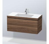 Duravit L-Cube Vasque avec meuble L-Cube, 2 tiroirs, LC6928O2121,