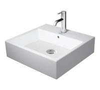 Duravit Vero Air lavabo 2350500000 blanc, 50x47cm, avec trou pour robinetterie et trop-plein