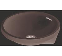 DURAVIT Architec - Lavabo à encastrer par le dessous 400x400mm sans trous de robinetterie sans trop-plein blanc sans WonderGliss