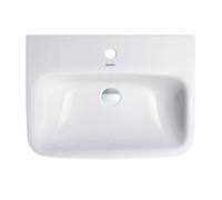 Duravit bassin DuraStyle Med 2324600000 60 x 44 cm, blanc, sans trop - plein, 1 trou de coulée
