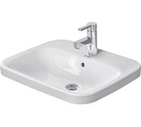Duravit DuraStyle bassin encastré 03745600001 56 x 45,5 cm, blanc, Wondergliss, l' installation ci - dessus à partir de