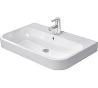Duravit Meuble pour lavabo Happy D.2 2318800000 80 x 50,5 cm blanc 1 trou pour robinet