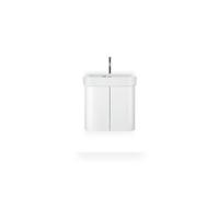Duravit Happy meubles D2 lave-mains 07105000001 50 x 36 cm, blanc, mirroir, avec trou de coq