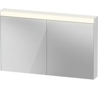 Duravit Duravit Uni Armoire Miroir Best Version 121x76x14,8 cm, 21 W, 2 Portes, LED Quantité:1