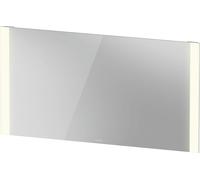 Duravit lumière et miroirs Best miroir avec éclairage LED, interrupteur à capteur, miroir chauffant, champs lumineux latéraux, hauteur 700mm, blanc mat, LM7889D00000000, Longueur: 1300mm