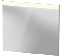 Duravit lumière et miroirs Best Miroirs avec éclairage LED, champ lumineux en haut, miroir chauffant, hauteur 700mm, blanc mat, LM7856D00000000, Longueur: 800mm