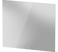 Duravit lumière et miroirs Best Miroirs avec éclairage LED, interrupteur à capteur, chauffage du miroir, éclairage indirect,hauteur 700mm, blanc brillant, LM7826D00000000, Longueur: 800mm