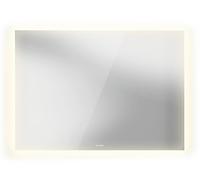 Duravit lumière et miroirs Best Miroirs avec éclairage LED, interrupteur à capteur, chauffage du miroir, éclairage indirect,hauteur 700mm, blanc brillant, LM7827D00000000, Longueur: 1000mm