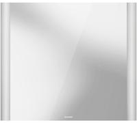 Duravit lumière et miroirs Better Miroirs avec éclairage LED, interrupteur à capteur, champs lumineux latéraux, hauteur 700mm, blanc mat, LM7876000000000, Longueur: 800mm