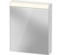 Duravit lumière et miroirs Good Armoire de toilette avec éclairage, 1 porte à miroir, charnière à gauche, 610x760x148mm, LM7820L00000000