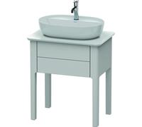 Duravit Luv bâti-support pour lavabo à poser LU9560, 1 tiroir, largeur 638mm, LU956003939, Couleur: Laque mate en soie Nordic White