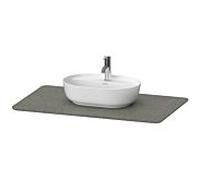 Duravit Luv LU946903333 – 98,8×59,5 cm – pierre de quartz – avec 2000 – structure grise