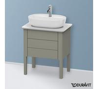 Duravit Luv LU956509292 68,8x45x74,3 cm – gris pierre satiné mat – 1 tiroir – debout