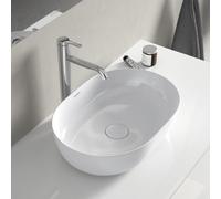 Duravit Luv vasque à poser 0379500000 50x35cm, au sol, sans trop-plein, sans rangée de trous pour robinetterie, blanc