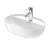Duravit Vasque à poser Luv 0380500000 50x40 cm, trou pour robinetterie, sans trop-plein, blanc