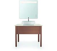 Duravit Vasque à poser Luv 0380500000 50x40 cm, trou pour robinetterie, sans trop-plein, blanc