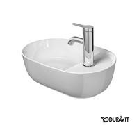 Duravit Luv poser 0381420000 blanc, 42x27cm, poli, avec trou pour robinetterie