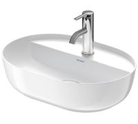Duravit Vasque à poser Luv 0380500000 50x40 cm, trou pour robinetterie, sans trop-plein, blanc